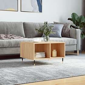 vidaXL Soffbord sonoma-ek 60x50x36.5 cm konstruerat trä 830535