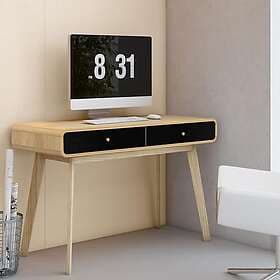 Loft24 Desk Cassie Ek/Svart 120 76
