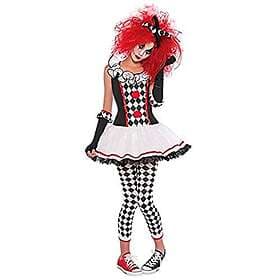 Amscan 99856 Harlequin honung kostym klänning storlek L-16-18, unisex barn, fler