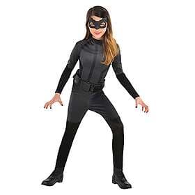 Amscan 9906203 flickor klassisk Warner Bros Catwoman barn maskeraddräkt (3-4 år)
