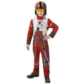 Rubies Rubie's Officiell Star Wars Poe X-Wing Fighter Classic, barndräkt – stor 