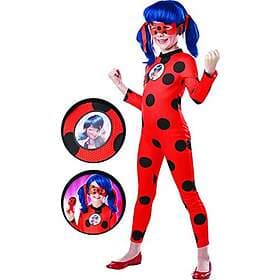 Rubies Miraculous Ladybug Deluxe Child Costume and Eye Mask (Child Size Age 9-10