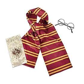 Harry Potter Accessory Set Gryffindor Scarf, Glasses and Marauder Map