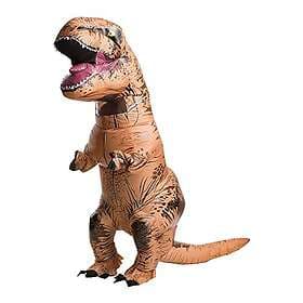 Rubies Rubie's Officiell Jurassic World T-Rex dinosaurie uppblåsbar vuxendräkt (