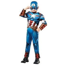 Rubies Rubie's 640833M Captain America kostym, boys, blå, M