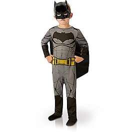Rubies Justice League Costume Boys Black (Large Age 7-8 years, height 128 cm)