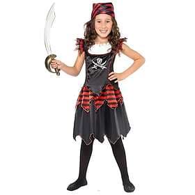 Smiffys Pirate Skull and Crossbones Girl Costume