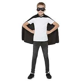 Smiffys Smiffy's 72133 svart cape unisex barn, svart, en storlek