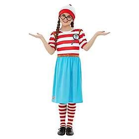 Smiffys Where's Wally Wenda Deluxe Costume for Girls