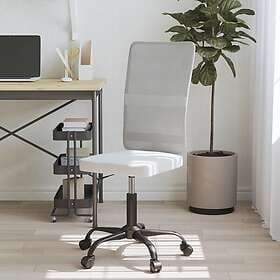 vidaXL Office Chair vit nättyg 353007