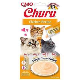 Churu Cat Creamy Chicken, 4-pack