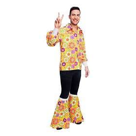 60-tals Flower Skjorta Herr - Standard