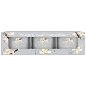 Yankee Candle Smoked Vanilla & Casmere Gift Set 3x37g