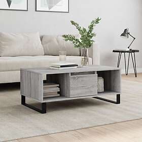 vidaXL Soffbord grå sonoma 90x50x36.5 cm konstruerat trä 830602