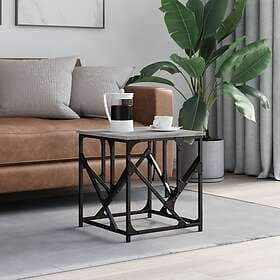 vidaXL Soffbord grå sonoma 45x45x47.5 cm konstruerat trä 834123