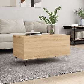 vidaXL Coffee Table Sonoma Oak 90x44.5x45cm Constructed Wood 830975