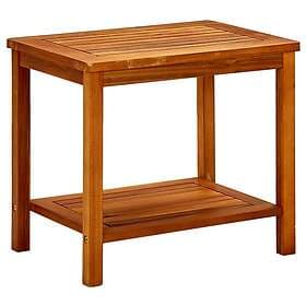 vidaXL Coffee Table 50x35x45cm Solid Acacia Wood 316404