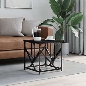 vidaXL Soffbord svart 45x45x47.5 cm konstruerat trä 834120