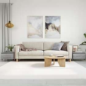 vidaXL Soffbord 2 st grå sonoma 50x46x35 cm konstruerat trä 830857