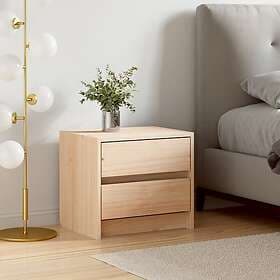 vidaXL Sängbord 40x31x35.5 cm massiv furu 836135
