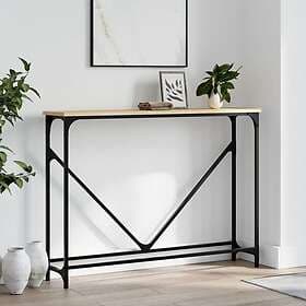 vidaXL Avlastningsbord sonoma-ek 102x22.5x75 cm konstruerat trä 834131