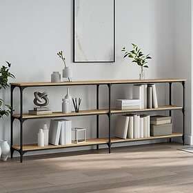 vidaXL Avlastningsbord sonoma ek 200x29x75 cm konstruerat trä 834111