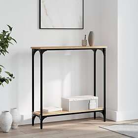 vidaXL Accent Table Sonoma Oak 75x22.5x75 cm Engineered Wood 834021