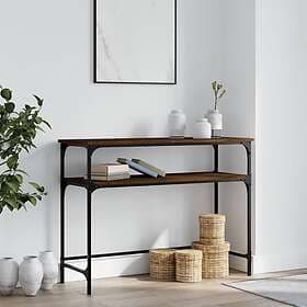 vidaXL Avlastningsbord brun ek 100x35.5x75 cm konstruerat trä 834049