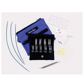 ChiaoGoo Lace Twist Shorties Interchangeable Circular Needles Stainless Steel 2