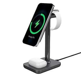 eSTUFF 3-in-1 Magnetic Wireless Charger 15W