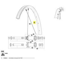 Mavic Crossmax Xl 29´´ My21 Front/rear Spokes Silver 29´´