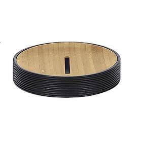 Kleine Wolke Soap Dish Kyoto black 5079926853