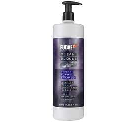 Fudge Clean Blonde Violet Toning Shampoo 1000ml