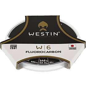Westin W6 ST5 Fluorocarbon 20m 1.20mm 62kg 136.9lbs Clear