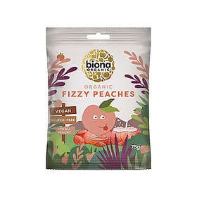 Biona Organic Sour Peach Gummy EKO 75g