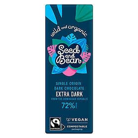 Seed & Bean Dark Chocolate 72% Organic 25g