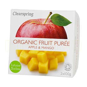 Clearspring Fruit Puree Apple and Mango 200 Gram