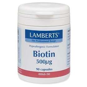 Lamberts Biotin 500 90 Capsules