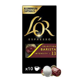Nespresso L'OR Barista Selection till . 10 Capsules