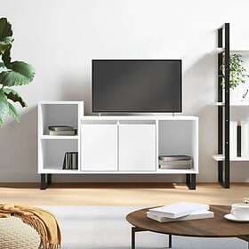 vidaXL TV Stand vit 100x35x55 cm konstruerat trä 831324