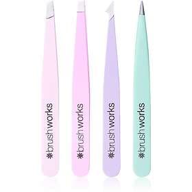 Brushworks Tweezer Set Pastel uppsättning pincetter