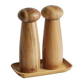 Aida Raw Teak Salt- Och Pepparkvarnsset