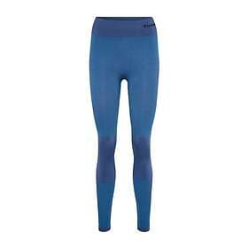 Hummel hmlCLEA Seamless Mid Waist träningstights Dam MELANGE
