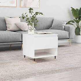 vidaXL Soffbord vit 50x46x50 cm konstruerat trä 830892