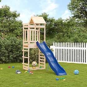 vidaXL Lekplats massiv furu 3156970