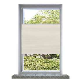 vidaXL Plisségardin 80x125 cm creme 240634