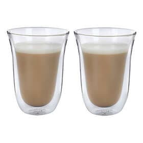 La Cafetière Double Wall Glass Mug 27cl 2-pack