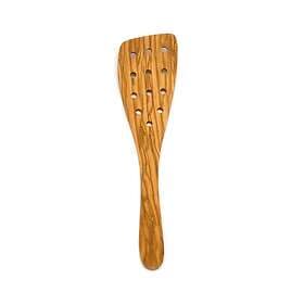 Heirol Hålslev Slotted Spoon Olive Wood 32 cm