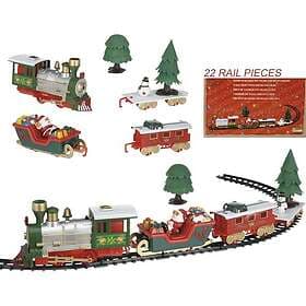 Christmas Decoration Train with Battery 22pcs