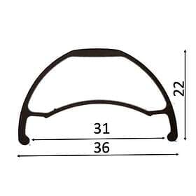 GTR Sl30 27.5´´ Ratchet Disc Tubeless Mtb Rear Wheel Silver 12 x 142 mm Shimano